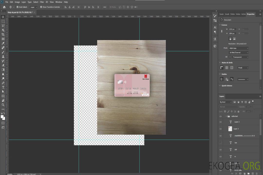 Banque de Russie de Moscou carte de débit visa photolook , template